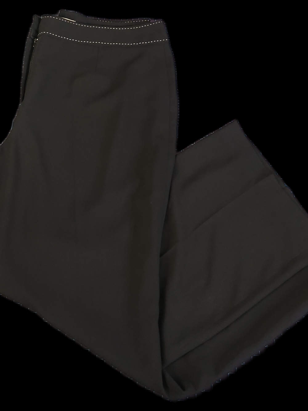 #WC11 Women's Black Stretch Knit Pants - Classic Comfort